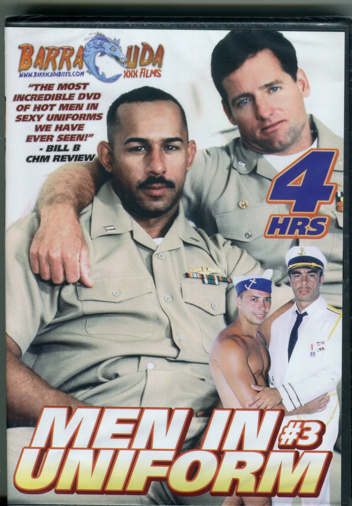 Men In Uniform 3 DVD 4hrs by Barracuda 081523tsdvd