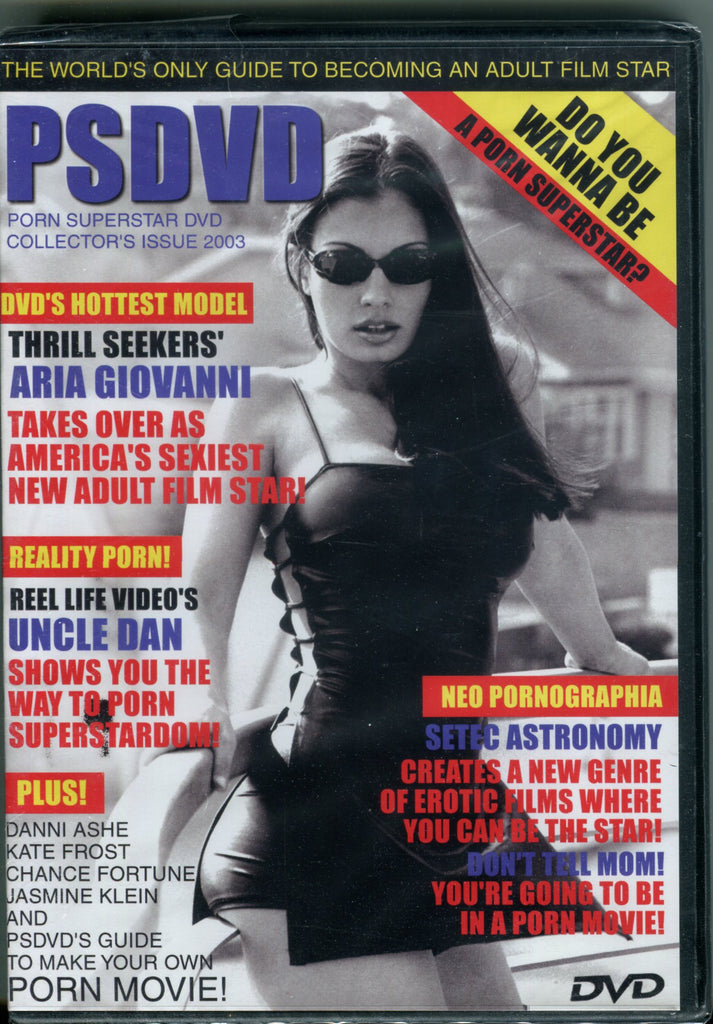 Porn Superstar DVD Collector's Issue 2003 Aria Giovanni, Danni Ashe, Kate Frost by Penthouse 082423tsdvd