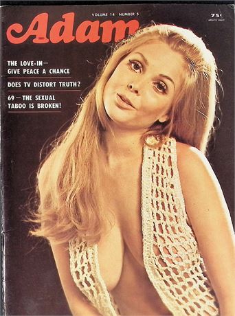 Adam Magazine ft. Dina May 1970 120525AKP-50