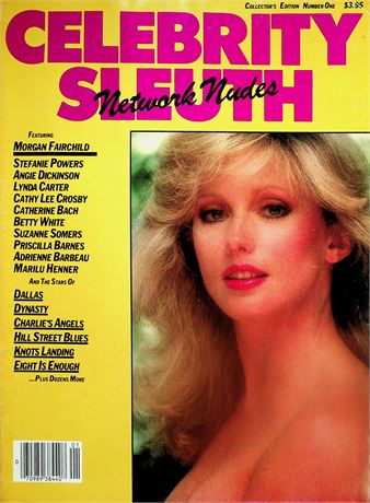 Celebrity Sleuth Magazine  Morgan Fairchild, Stars Of Charlie's Angels & More! #1 1985  052825lm-p