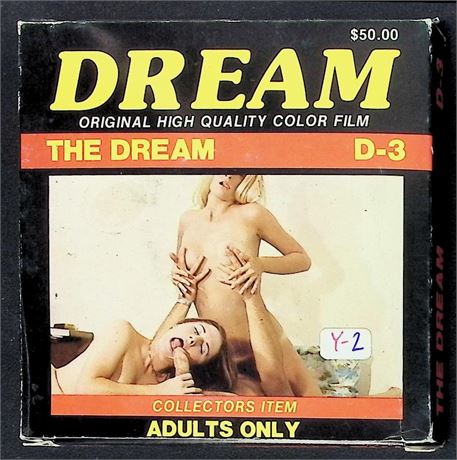 Dream #3 The Dream Regular 8mm Adult Film Reel Vintage 080425AVHS2