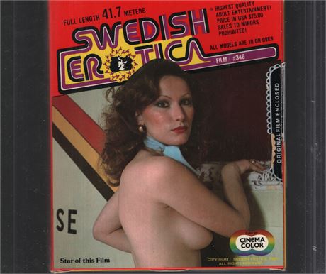 Swedish Erotica Film #346 Come On In Regular 8mm Film Reel Vintage 052925CBVHS