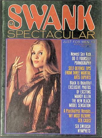 Swank Spectacular Magazine Just For Men #3 Winter 1970 010926AKP-79