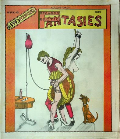 B&D Pleasures Bizarre Erotic Fantasies Oversized BDSM Magazine No.64 101025RP-