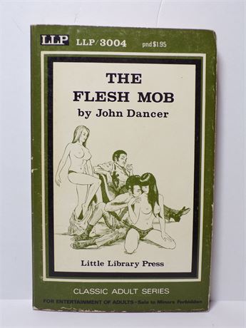 The Flesh Mob by John Dancer, Paperback Book 1971 Little Library LLP/3004 052825WP