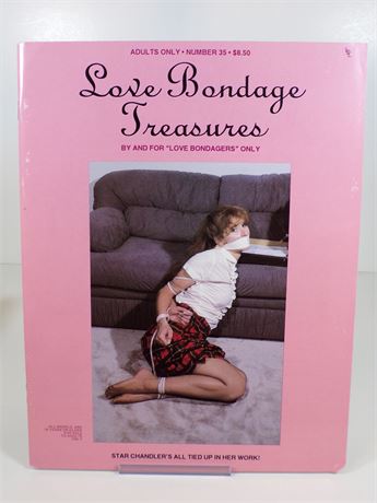 Love Bondage Treasures #35 Oct 1991 Pictorial BDSM Star Chandler 102725WP