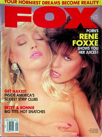 Fox Magazine Ft. Rene Foxxe & Betty September 1990 070225RP-