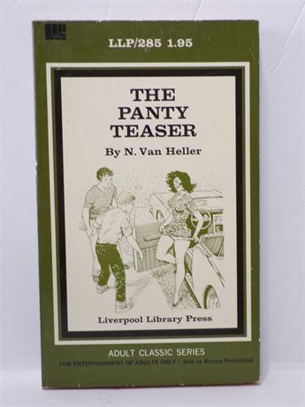 The Panty Teaser by N Van Heller, Paperback Book 1970's Liverpool LLP-285 071125WP-14