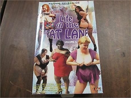 Life in the Fat Lane Vol 5 Filmco Shelly York Eartha NM Adult VHS 062625WVHS-DLIST