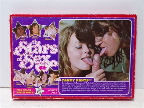 Candy Pants SS-5 The Stars of Sex Jean Jennings 8mm Adult Film Reel Vintage 45.7m 081725WVHS