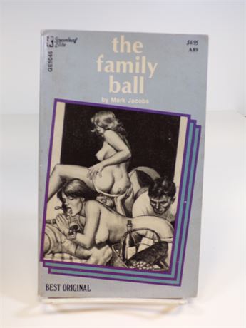 The Family Ball by Mark Jacobs, Paperback Book 1970's Greenleaf Elite GE1045 102025WP-69