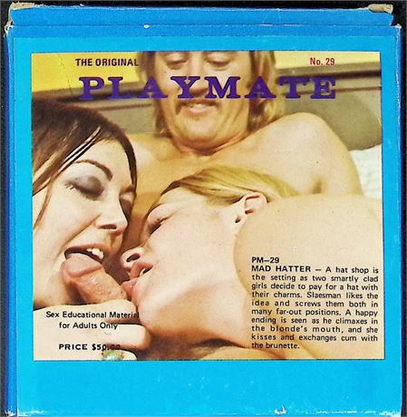 Playmate #29 Mad Hatter Reg 8MM 1974 120825AKVHS