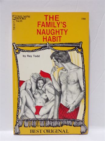 The Family's Naughty Habit by Ray Todd, Paperback Book 1970's Greenleaf Triumph TB1017 072825WP-50