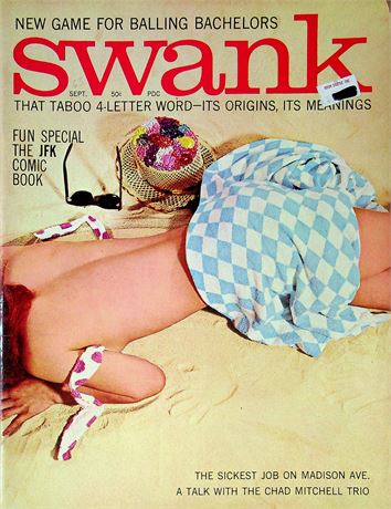Swank Magazine The JFK Comic Book September 1963 061325RP-