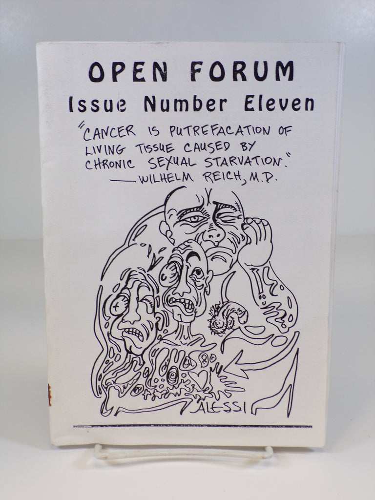 Open Forum Issue #11 1990's Underground Homosexual Culture Zine 102225WP-C