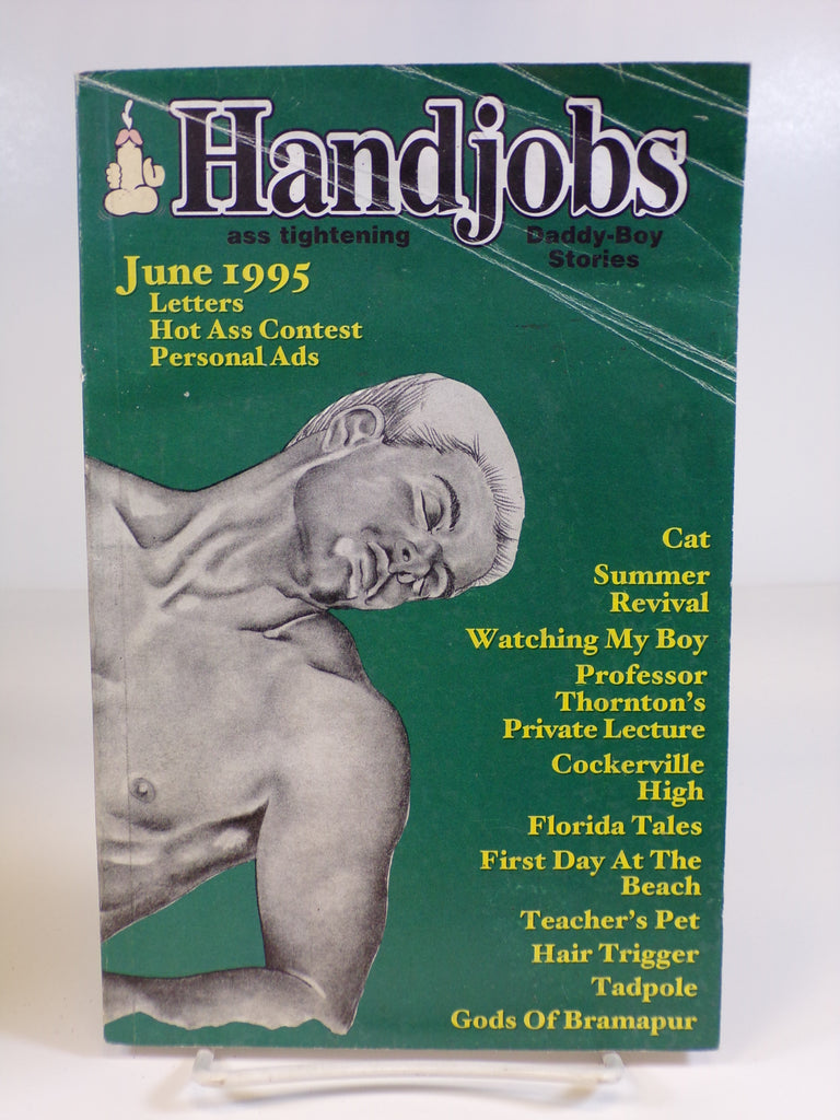 Handjobs Magazine June 1995 Daddy-Boy Stories Gay Letters 102225WP-B