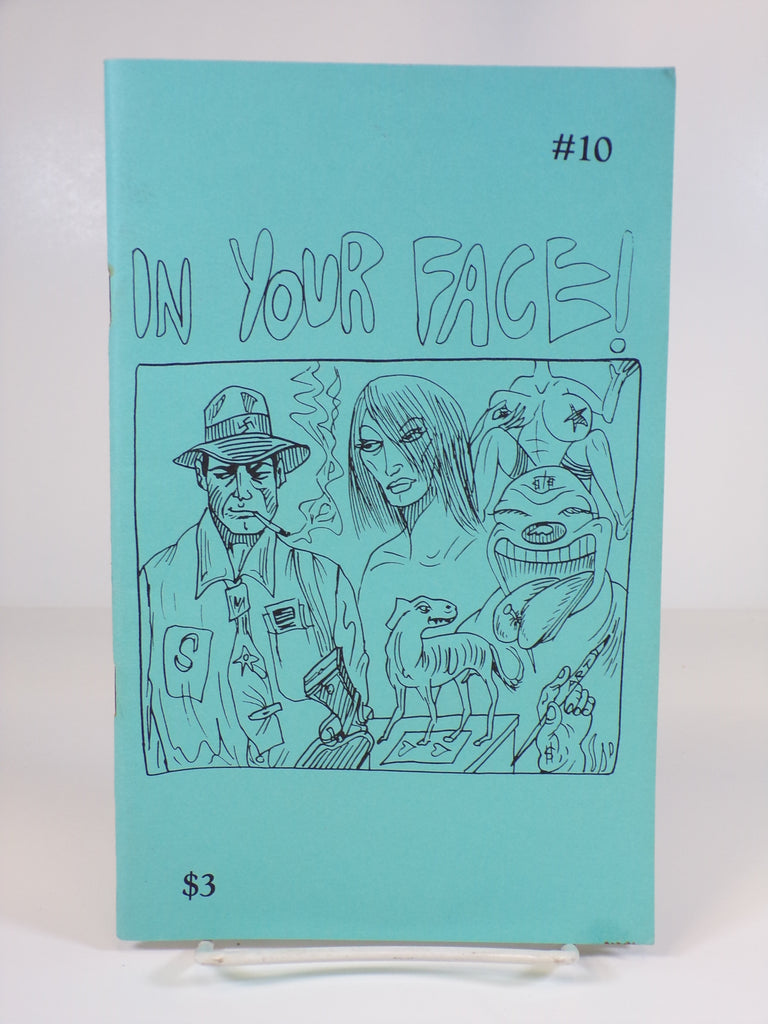 In Your Face! #10 Gina Grega Underground Poetry Art Zine 102225WP-A
