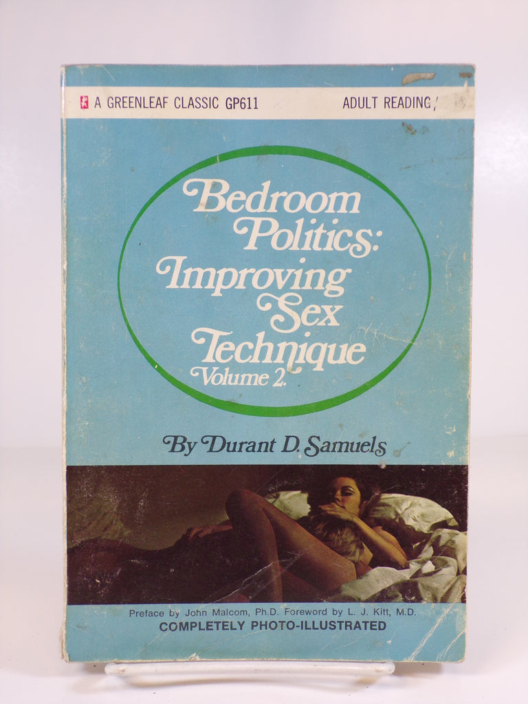 Bedroom Politics: Improving Sex Technique Vol 2 Durant Samuels Greenleaf GP611 Book 102225WP-A