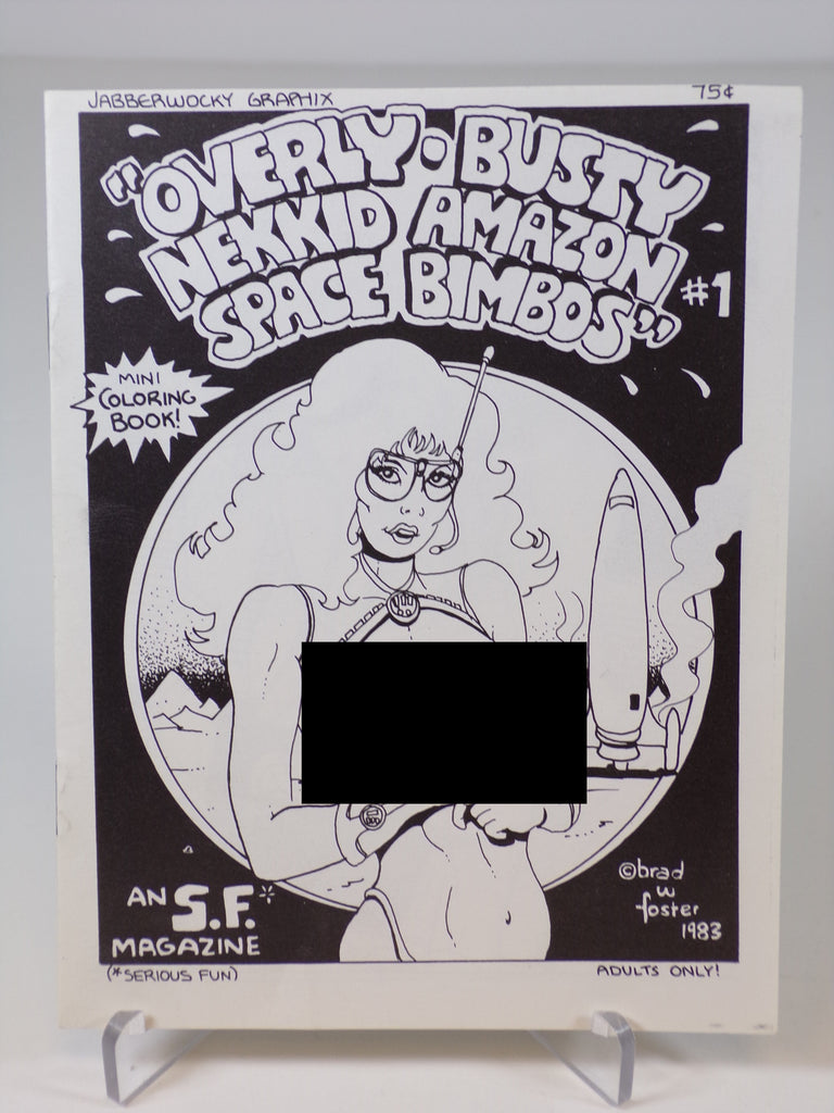 Overly-Busty Nekkid Amazon Space Bimbos #1 Brad Foster Adult Zine 102925WP-43