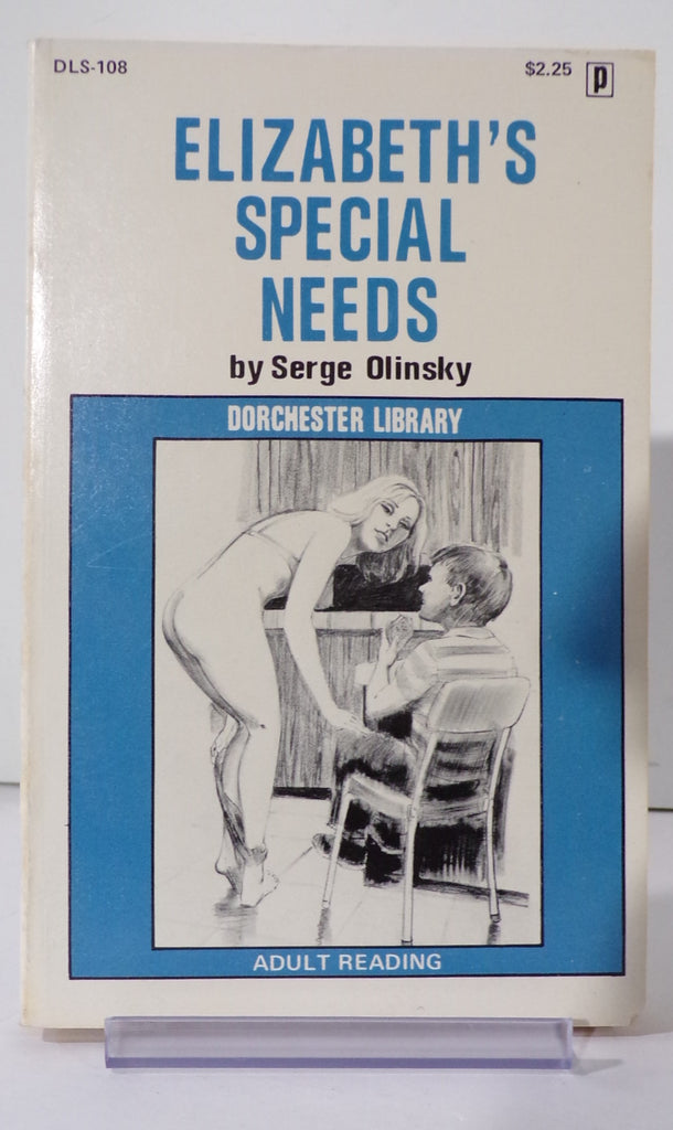 Elizabeth's Special Needs by Serge Olinsky Dorchester DLS-108 Adult Paperback Book 072826VFAP-42
