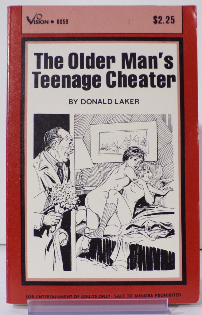 The Older Man's Teenage Cheater by Donald Laker 6059 Adult Paperback Book 072826VFAP-46