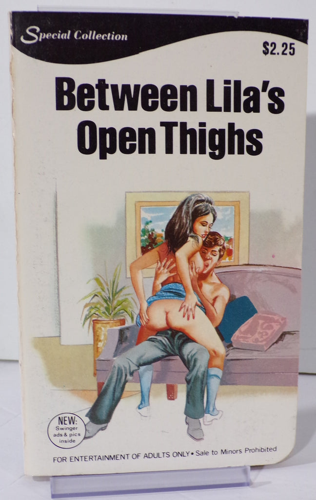 Between Lila's Open Thighs by Luther McCall SC-112 Adult Paperback Book 072826VFAP-68