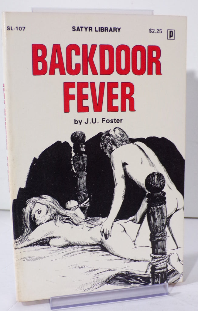Backdoor Fever by J.U. Foster SL-107 Adult Paperback Book 072826VFAP-76
