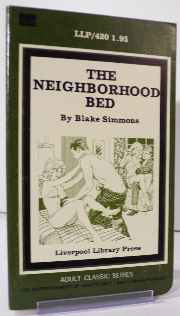 The Neighborhood Bed by Black Simmons LLP/420 Adult Paperback Book 072826VFAP-87