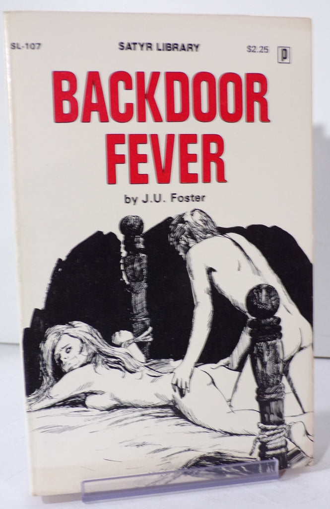 Backdoor Fever by J.U. Foster SL-107 Adult Paperback Book 072826VFAP-91