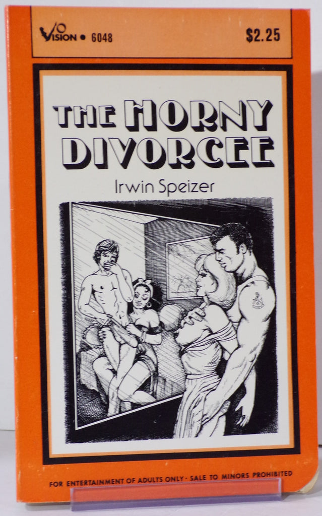 The Horny Divorce by Irwin Speizer 6048 Adult Paperback Book 080326VFP-2