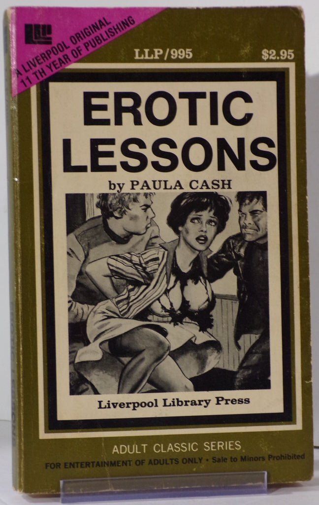 Erotic Lessons by Paula Cash LLP/995 Adult Paperback Book 080326VFP-53