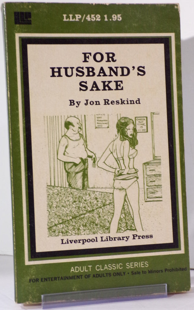 For Husband's Sake by Jon Reskind LLP/452 Adult Paperback Book 080326VFP-55