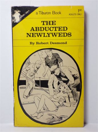 The Abducted Newlyweds by Robert Desmond, Paperback Novel 1972 Tiburon 633-T 061125WP-63