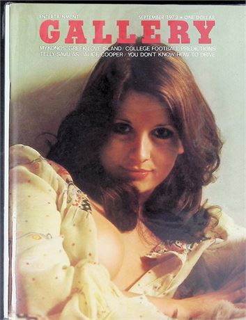 Gallery Magazine ft. Telly Savalas Sept 1973 111825AKP-38