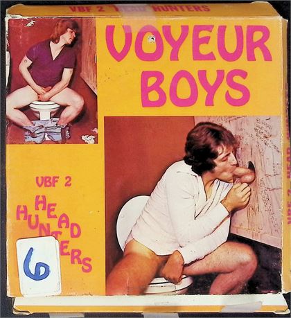 Voyeur Boys #VBF-2 Head Hunters Gay Reg 8MM Color 121125AKVHS-17