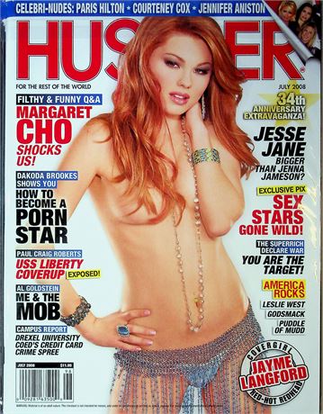Hustler Magazine 34th Anniversary Ft. Jesse Jane & Jayme Langford July 2008 100925RP-