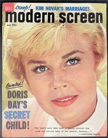 Modern Screen Magazine May 1960 ft. Doris Day, Kim Novak 091925AKNON-8