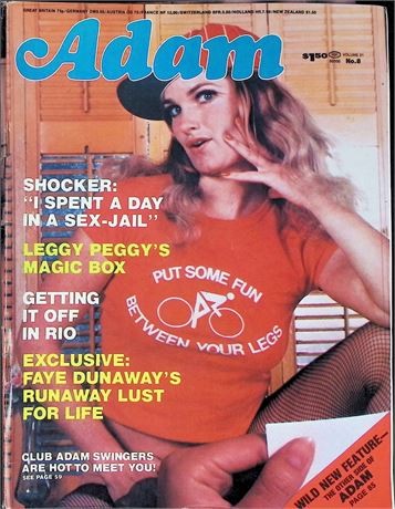 Adam Magazine ft. Faye Dunaway Aug 1977 123025AKP-67