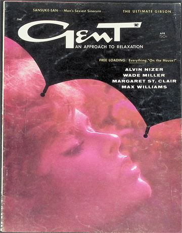 Gent Magazine ft. Alvin Nizer, Margaret St. Clair April 1960 111325AKP-86