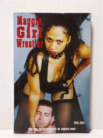 Maggie Girl Wrestler, Paperback Novel 2002 Star DP-336 061225WP2-55