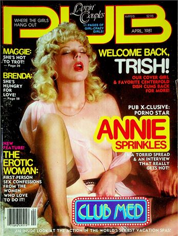 Pub Magazine Ft. Annie Sprinkles &  April 1981 060525RP