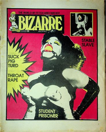 Bizarre Oversized BDSM Magazine Student Prisoner No.40 101025RP-