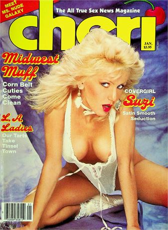 Cheri Magazine Ft. Suzi & Amanda January 1986  073025RP-
