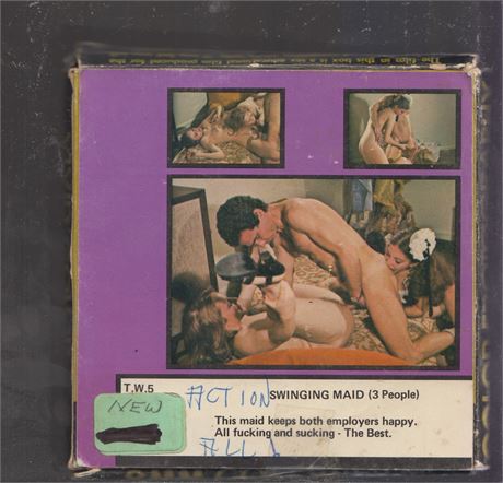 Twilight Fantasy #5 Swinging Maid Jenny Lane Bobby Astyr Regular 8mm Film Reel Vintage 072225AVHS2
