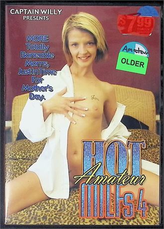 Hot Amateur MILFs #4 Adult DVD Captain Willy 102725AKDVD