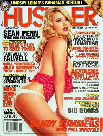 Hustler Magazine Ft. Sandy Summers & Jim Powers November 2007 073125RP-
