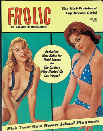 Frolic Magazine ft. Margaret Warhurst Jan 1965 120525AKP-31