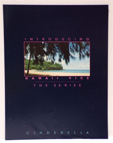 Kascha & Francois Papillon in Hawaii Vice, Cinderella 1989 Video Slick Ad Sheet ASO1-88