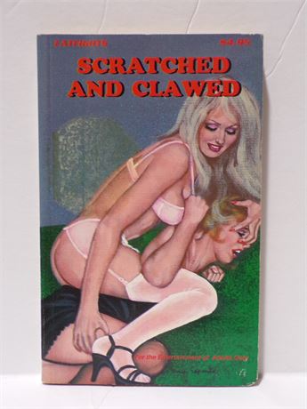 Scratched and Clawed, Paperback Novel 1993 Star Catfights CF-108 070225WP-33