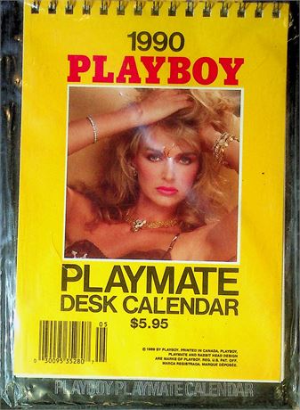 1990 Playboy Playmate Desk Calendar 062225RP